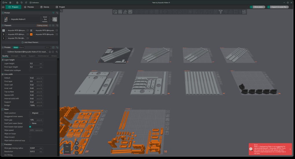 The export open in Anycubic Slicer Next